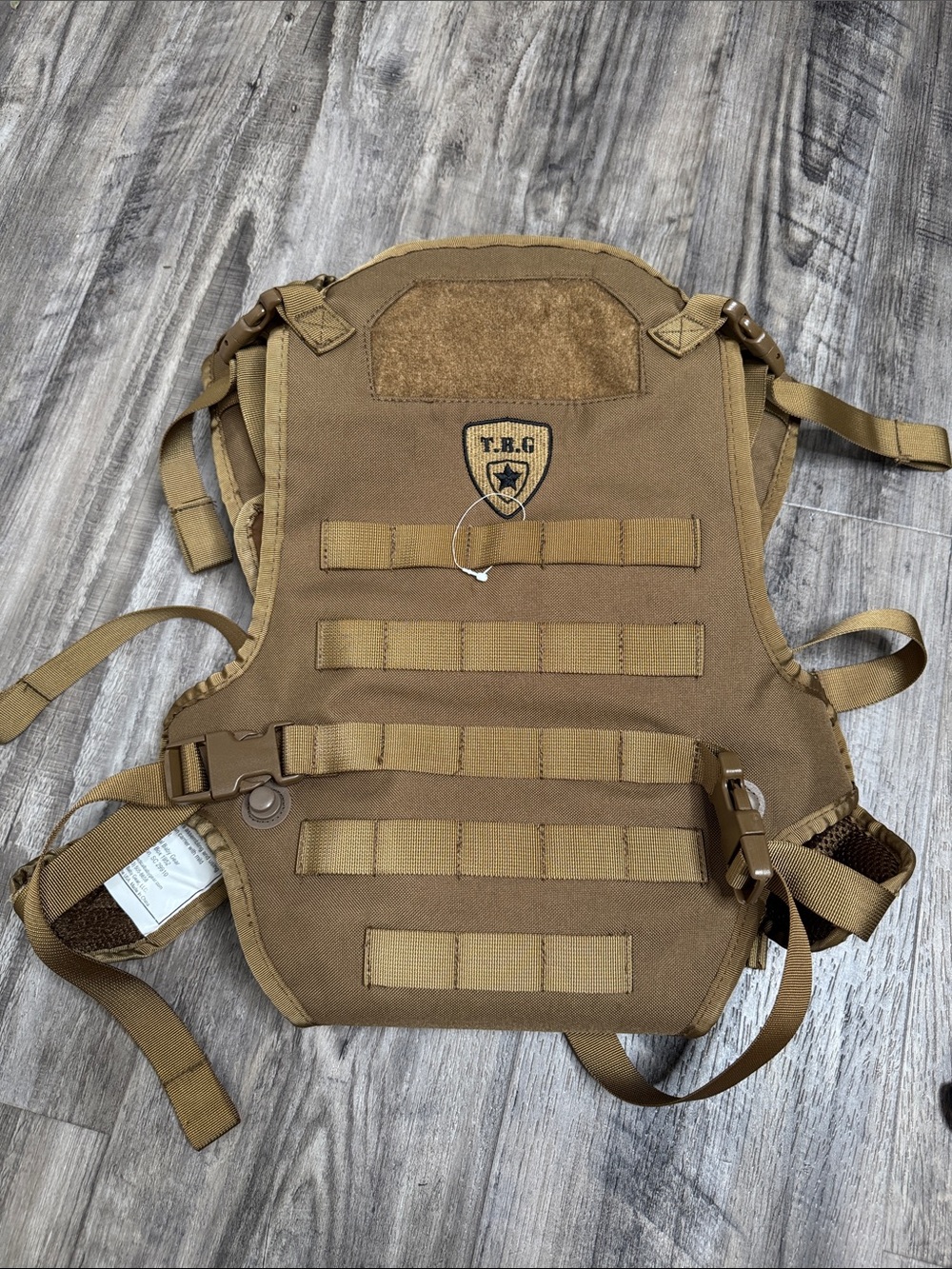 Tactical Baby Gear TBG Carrier Coyote Brown Men’s Dad - Picture 2 of 6